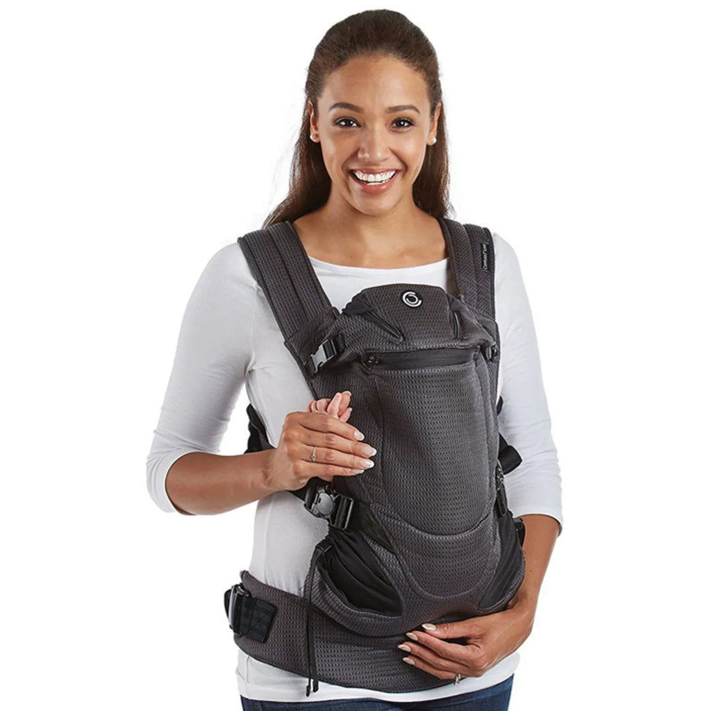 Newborn, Infant, Charcoal Contours Carrier, Gray Mesh, Size Baby Love One 3-Position Toddler,