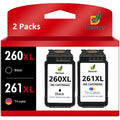 Ink 261 PG-260XL/CL-261XL Canon for TS5320 261XL Cartridges TS6420 Printers(1 for Ink TR7020 260XL Black, Canon Pixma for Cartridges, Ink Color) 260 and fit Canon Compatible 1