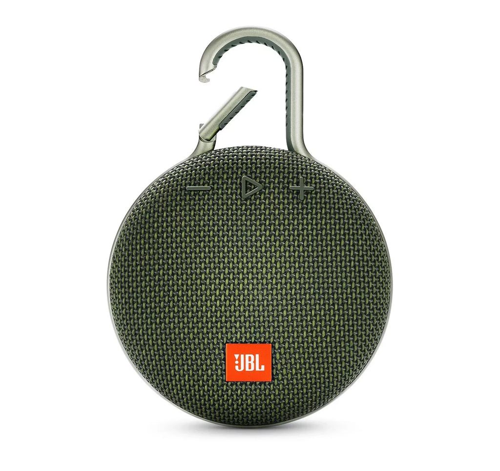 Portable 3 Green Restored Forest Speaker Bluetooth (Refurbished) JBL Clip