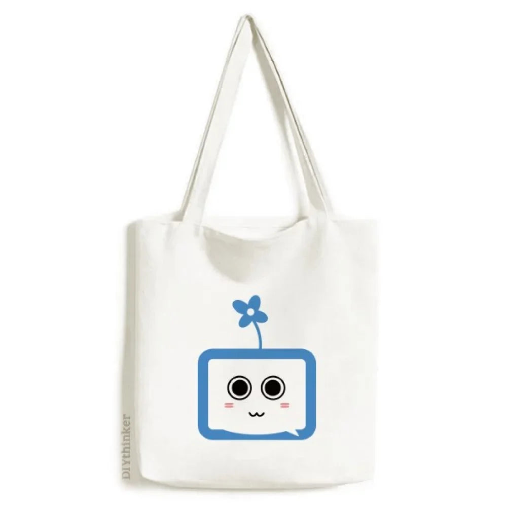 Bag Small Tote TV Cute Satchel Handbag Shopping Original Casual Happy Canvas Clover