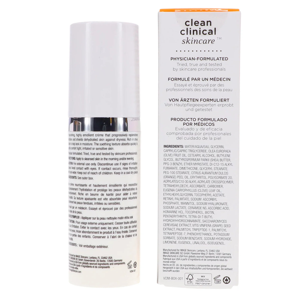 oz Skincare IMAGE Intense 1.7 C Moisturizer Hydrating Vital