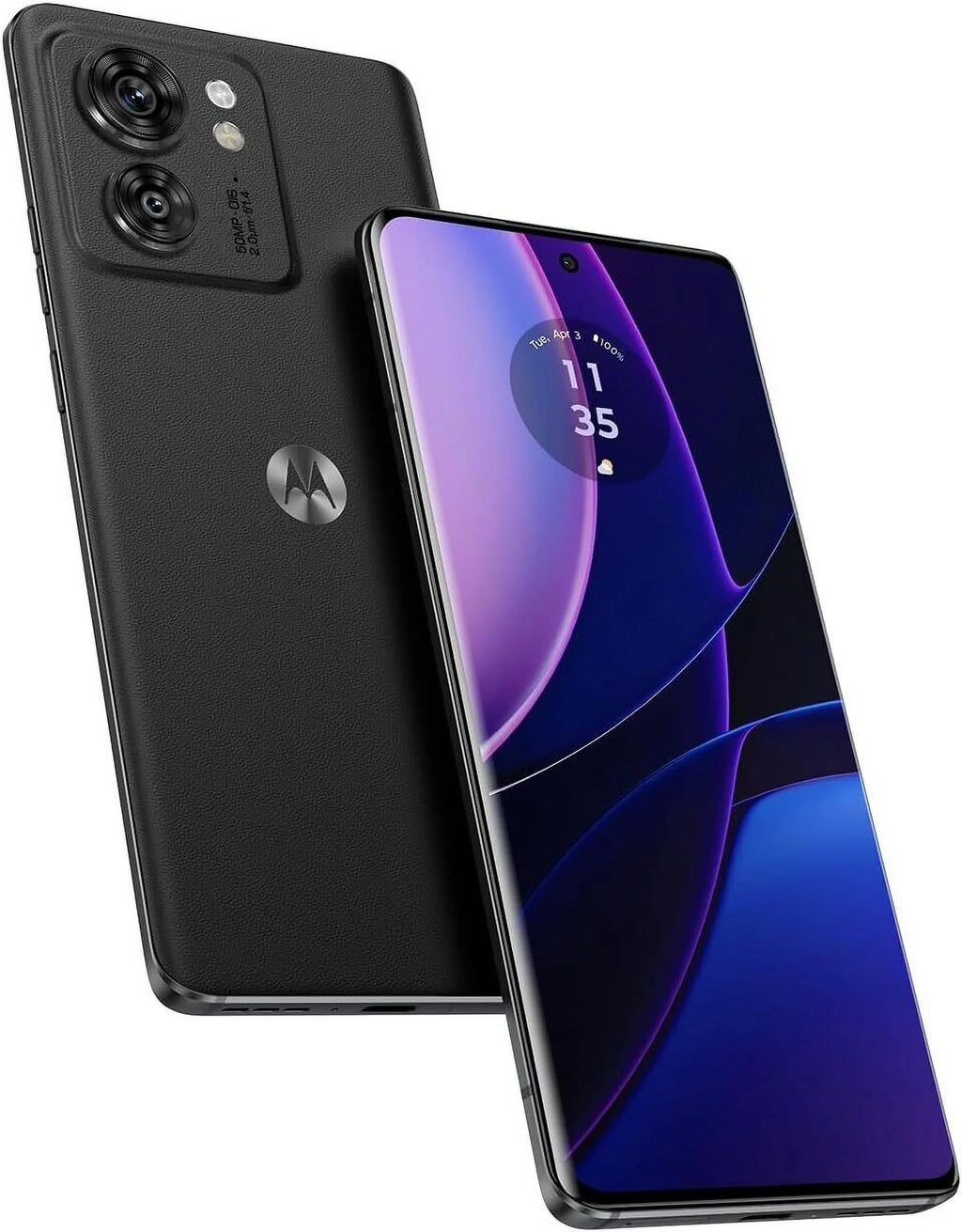 8/256GB | Smartphone | Phone Cell Unlocked Made | Black Motorola 50MP for | Camera Eclipse 2023 | Edge US