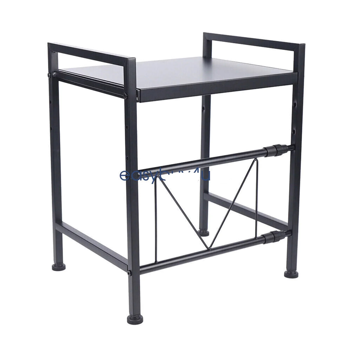 14.5~22.8 Stand, Shelf Rack, Oven Retractable Expandable Metal Kitchen Rack, Single Microwave Oven Cabinet Oven Rack inch Condiment Storage Microwave Countertop Tier Microwave