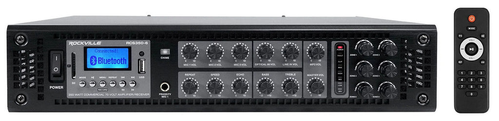 Outdoor 85M Commercial 5.25" Landscape 70v Speakers+Amplifier CONTROL JBL (10)