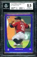 Card 8.5 Purple #11 Jose Bowman Altuve Draft BGS Rookie Chrome 2011 Refractors