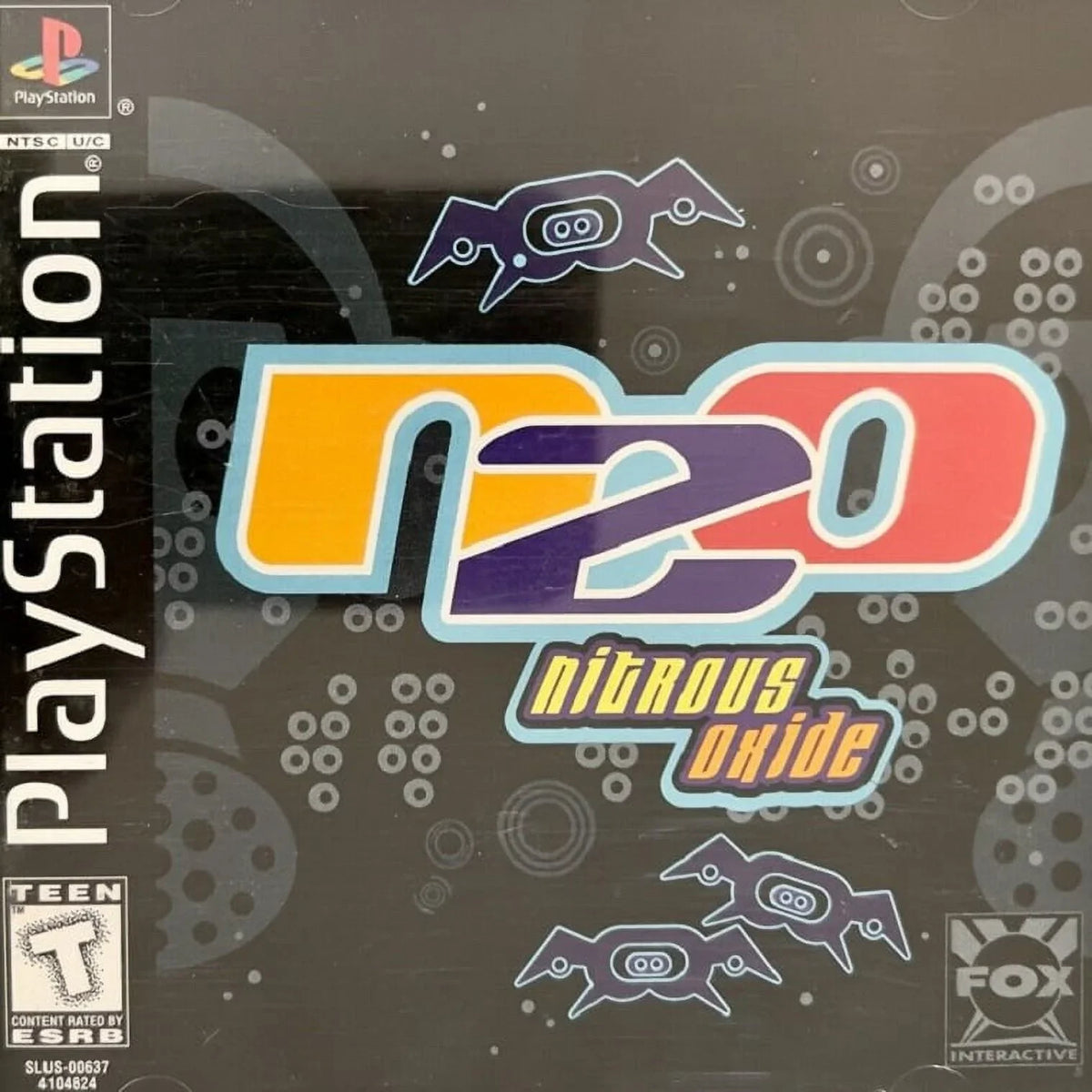 Nitrous N2O: Shooter Restored Game Oxide (Refurbished) PlayStation (Sony 1998) 1,