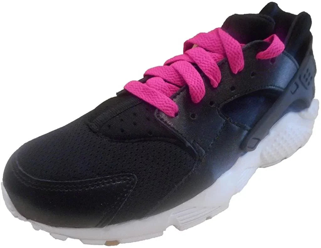 Unisex/Adult (GS) 654280-007 shoe Casual Nike Black Huarache 7 size Run