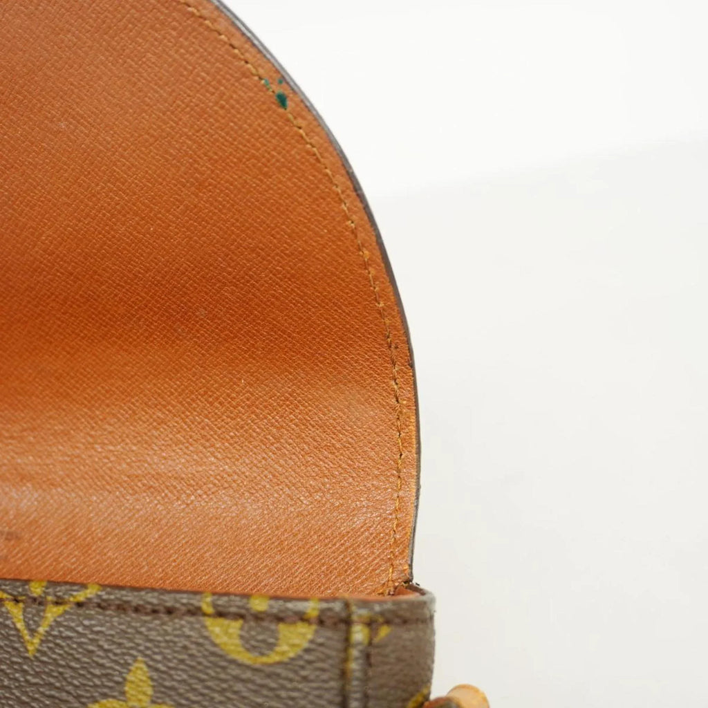 Bag M40646 Pre-Owned PM Chantilly Shoulder (Good) Brown Louis Monogram Ladies Vuitton