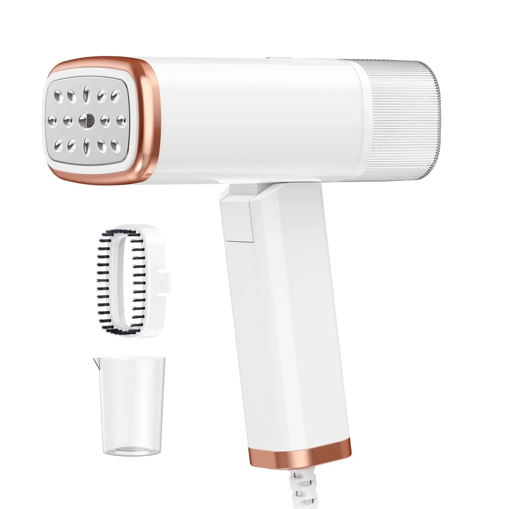 Electric Garments with Wrinkles iMounTEK White up Tank, 30S for 1000W 120ML Clothing Brush Steamer Travel Handheld Portable Water Steamer Heat Remover Foldable