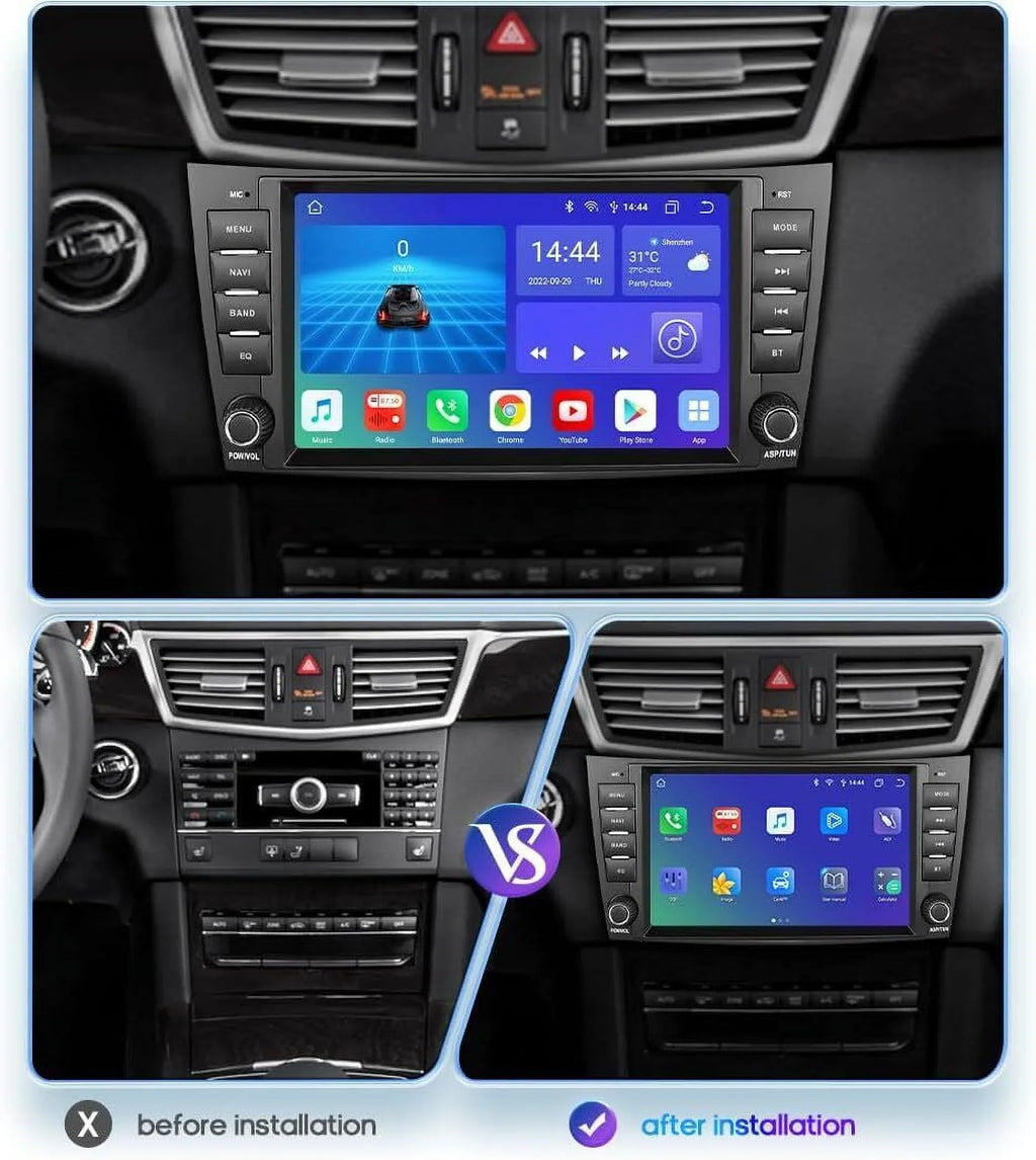 1280*720 8" Mercedes Car DSP Nav Carplay E-Class W219 for Radio Benz Stereo GPS