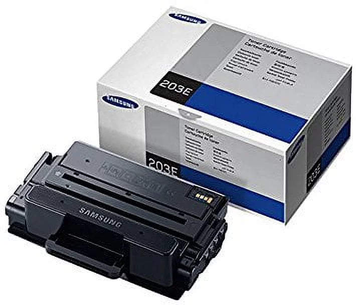 2-Pack MLT-D203E Toner Extra Yield Samsung High Cartridge Black