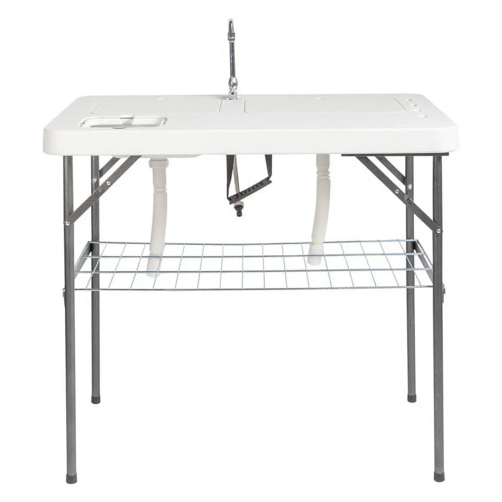 Fish 36.38 Outdoor Prepare with - fresh Table Cleaning fish - outdoors ease!