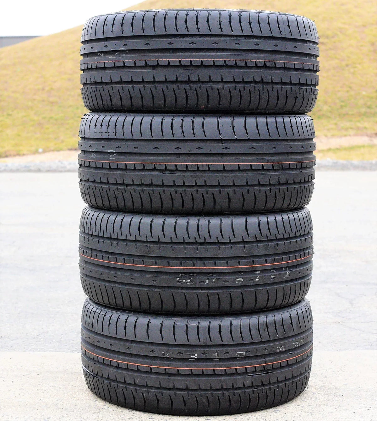 GT500 X-Runner, Performance (TWO) High 255/45R18 2007-10 A/S Phi Fits: Mustang Tires 2005-13 of XL Shelby 2 Toyota Accelera 255/45ZR18 Ford Pair 103Y Tacoma