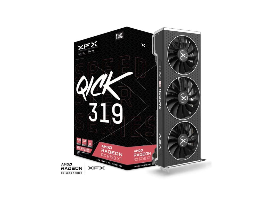 RADEON SPEEDSTER Gaming Card CORE Graphics 6750 QICK319 XFX XT RX