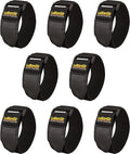 Elastic Cord, Storage and Rope for Cord Strap Hook Pack) 12" Extension Cable, Straps, Wrap, Cinch x 2" (8 Loop