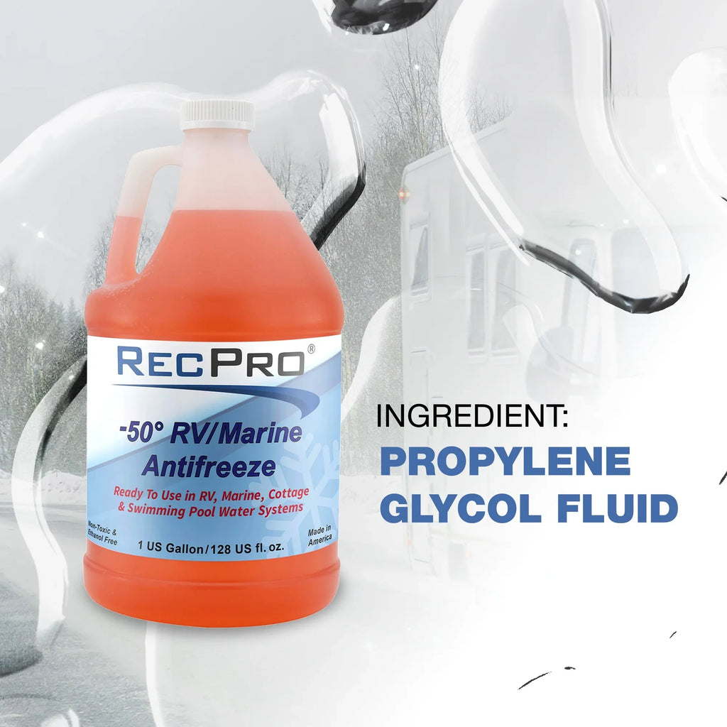 Vehicles Winterizing Antifreeze RV Fluid (2 for Concentrate RecPro Pack)