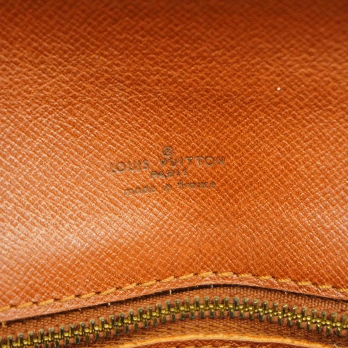 Bag M40646 Pre-Owned PM Chantilly Shoulder (Good) Brown Louis Monogram Ladies Vuitton
