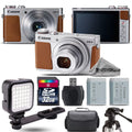 Camera Kit PowerShot - Canon 32GB + LED Mark II BAT X 20.1MP G9 Digital EXT +