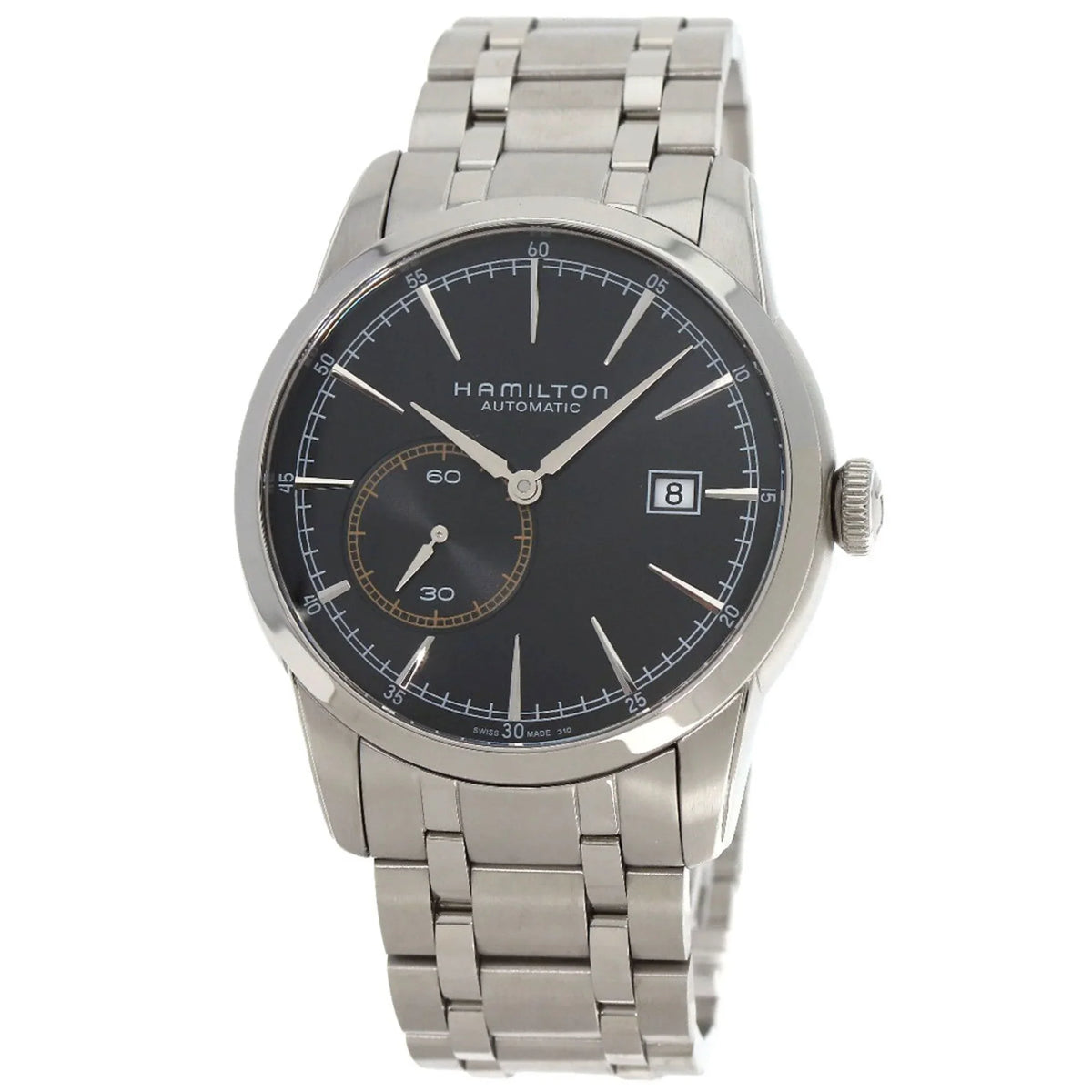 Men's Classic (Good) Hamilton American Steel H405150 Watch HAMILTON SS Stainless Pre-Owned Railroad