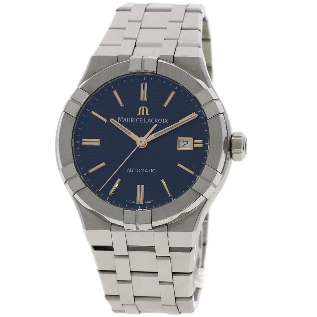 Automatic Pre-Owned Lacroix Men's MAURICE Aikon (Good) Steel/SS Watch Stainless AI6008 LACROIX Maurice