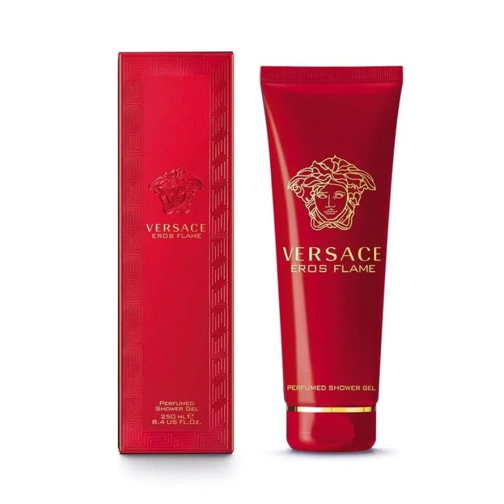Perumed Bath 8.4 Gel Shower For Versace & oz Eros Flame Men
