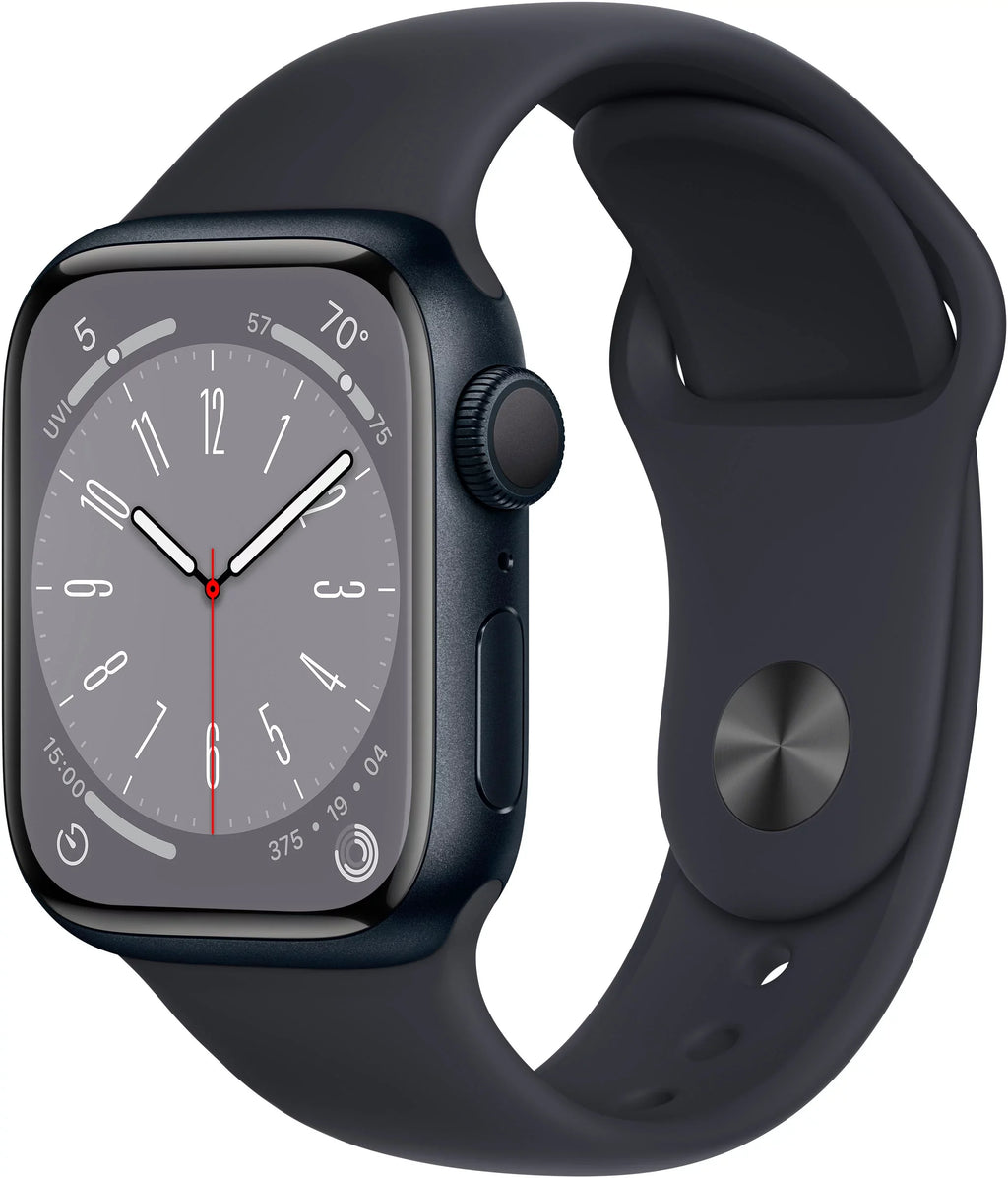 Watch Series Restored Aluminum Midnight with Case 8 (GPS) Apple (Refurbished) Midnight Band Sport 41mm