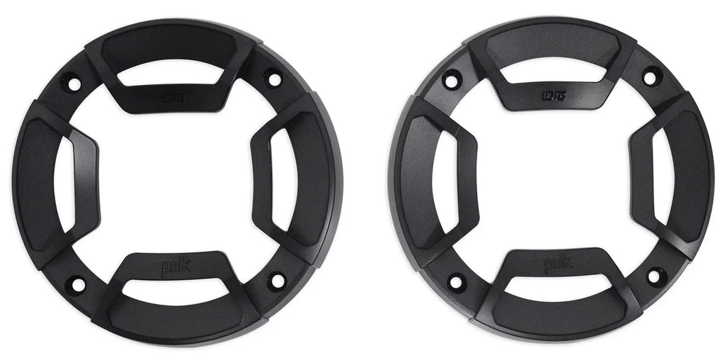 270 Speakers+Rockmat DB402 Watt Audio Car Polk ATV/Motorcycle/Boat Audio (2) 4"