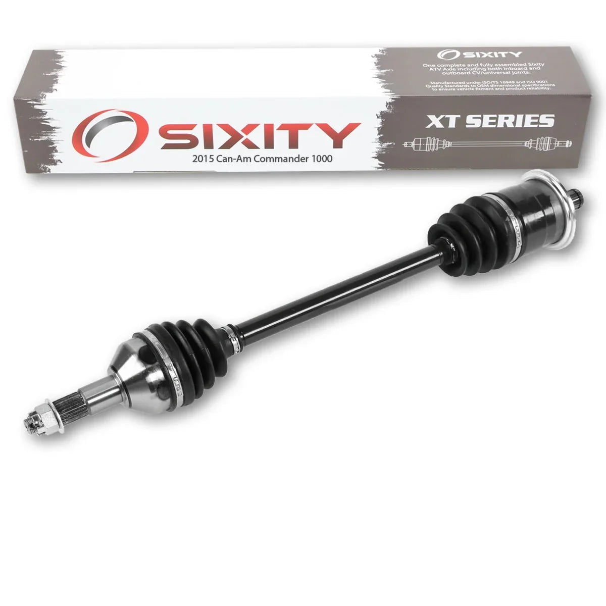 2015 - Sixity Rear compatible XT Left STD XT-P Can-Am with Axle DPS Commander 4X4 XT 1000