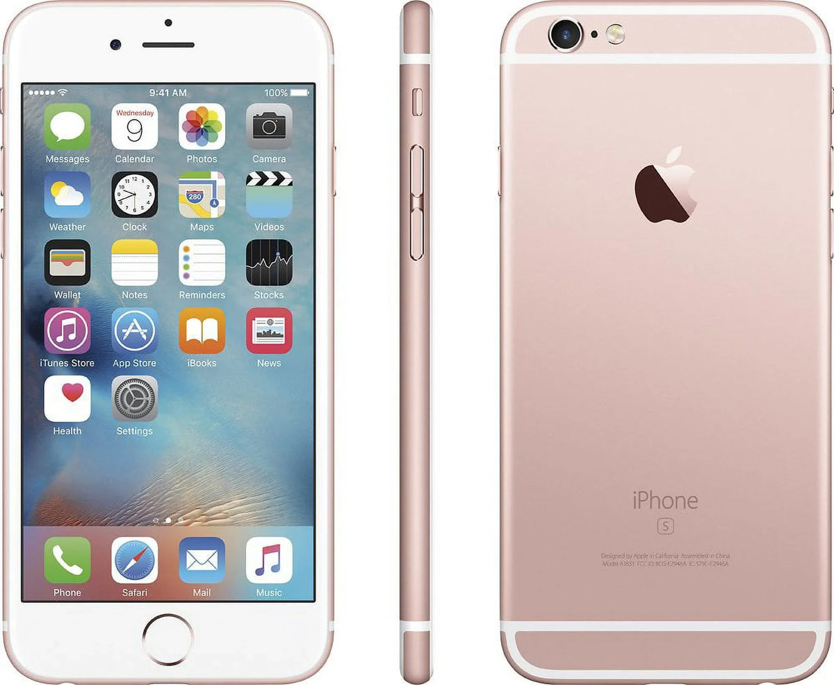 32GB (Refurbished) Rose iPhone Gold (TracFone) Restored 6s