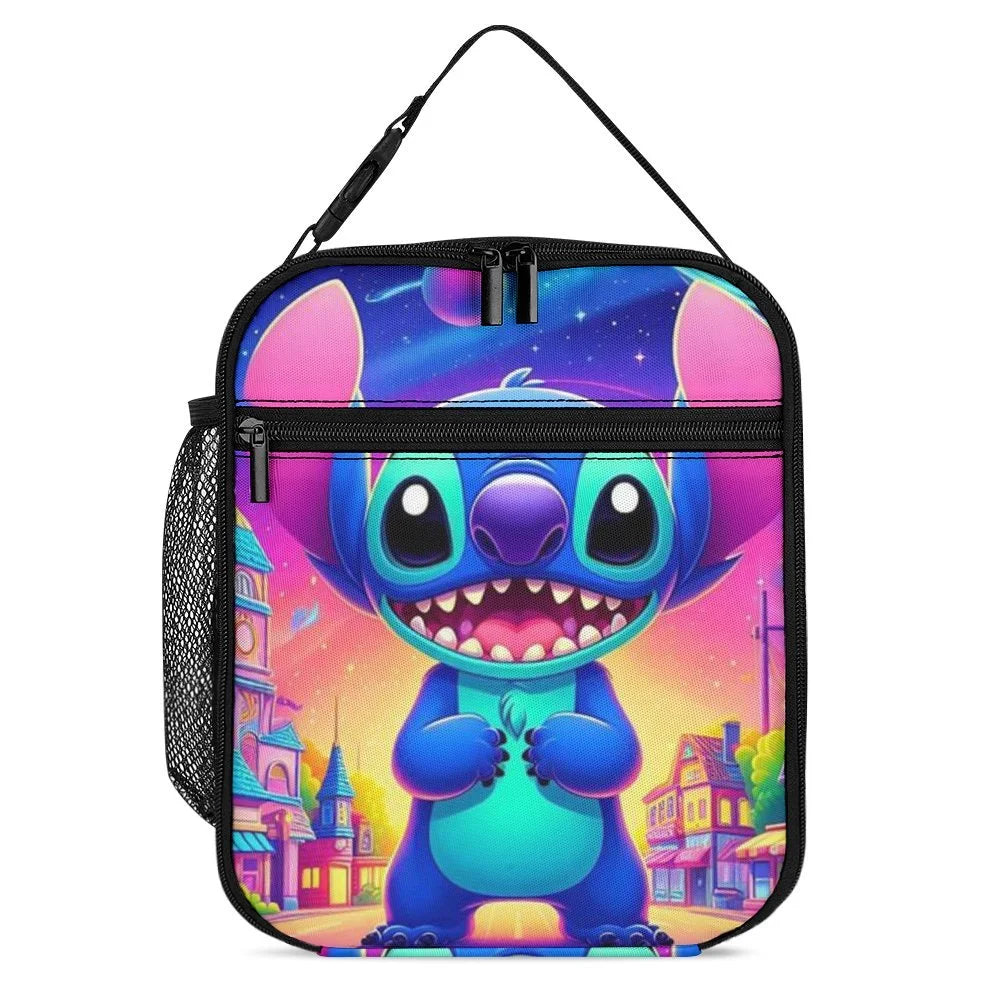 Bag For Bag Portable Thermal Bento Handbag Boys Office Girls Insulated Stitch School Art Kids Cooler Tote Adult Lilo Lunch