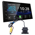 CMOS-130 & DDX5707S Receiver Rearview In-Dash Kenwood Double-DIN DVD Camera 6.8-in