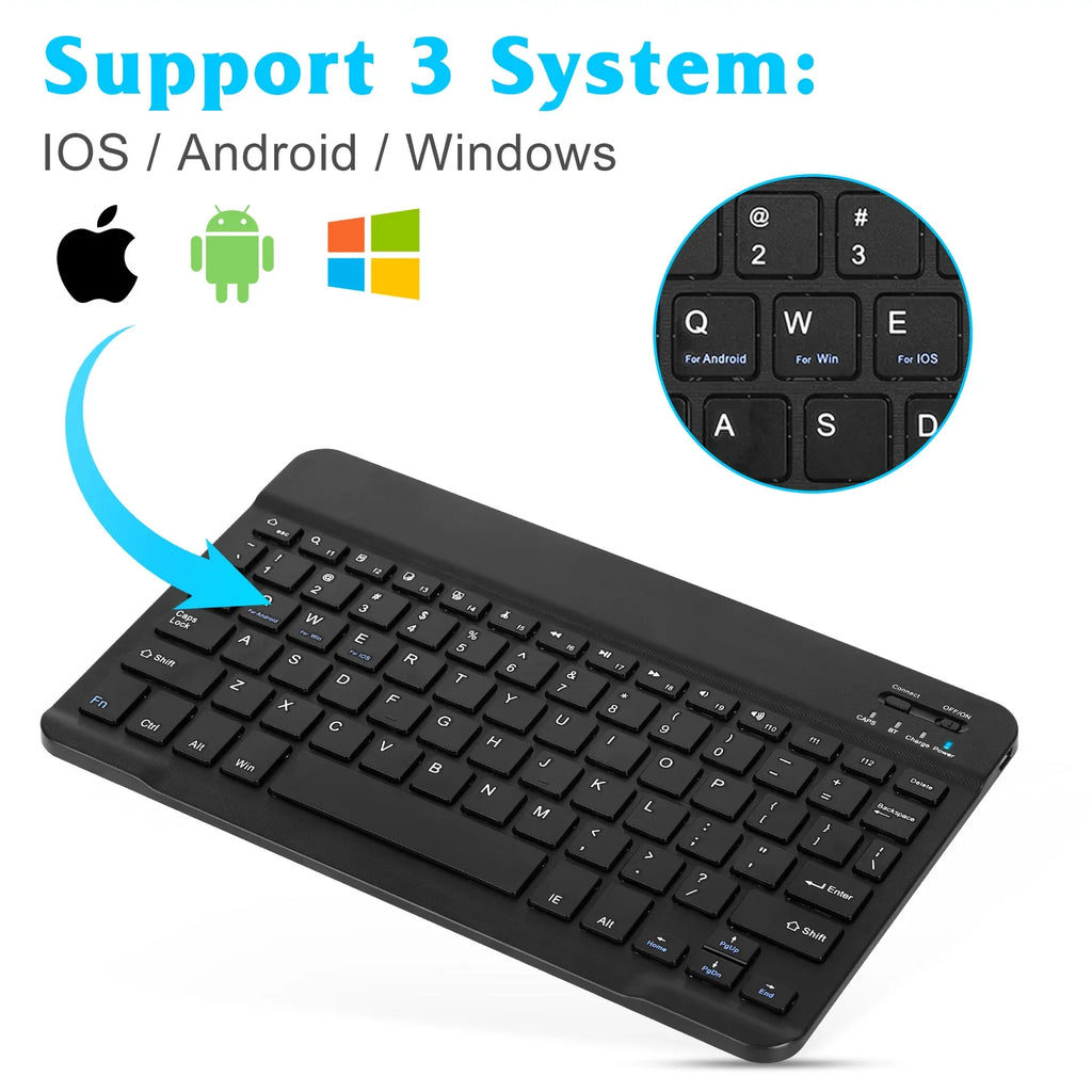 Onyx Combo All Keyboard Keyboard Bluetooth for Slim Rechargeable Pro Mouse Bluetooth and Ergonomic Ultra 30 Full-Size and ZTE Mouse - and 5G Enabled Mac/Tablet/iPad/PC/Laptop Black Axon