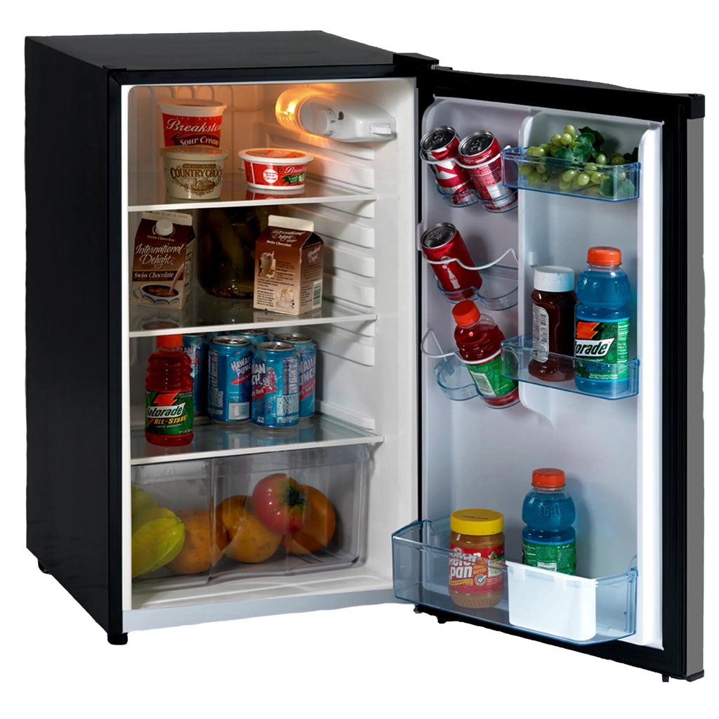 cu. 4.4 Stainless Refrigerator, Steel in Avanti Compact (AR4456SS) ft.