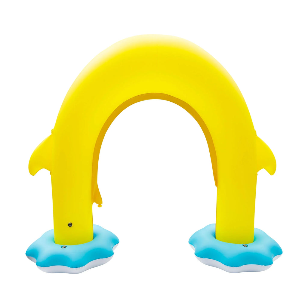 Pinkfong Summer Sprinkler Arch, Backyard 5ft 2+) Fun Water (Ages Inflatable Rainbow Baby Shark
