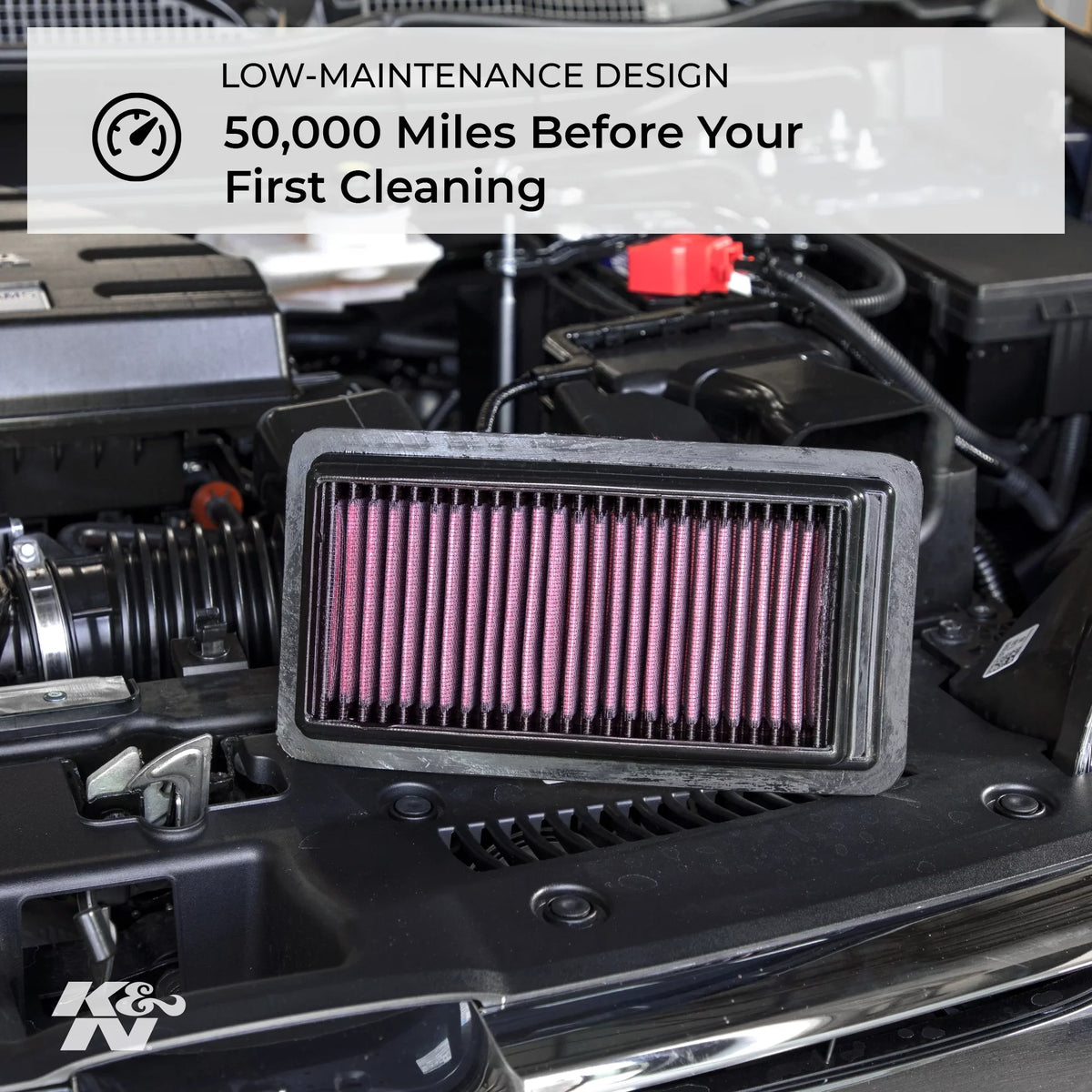Replacement V6 2013-2019 Engine Filter: 33-2483 Premium, Chevy/Cadillac Filter: Washable, (Impala, Performance, Air K&N XTS), High
