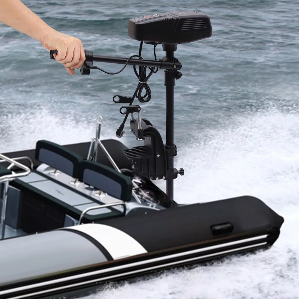 Trolling Electric Outboard Duty Motor 48V 260lbs Fishing Boat Engine Motor Heavy