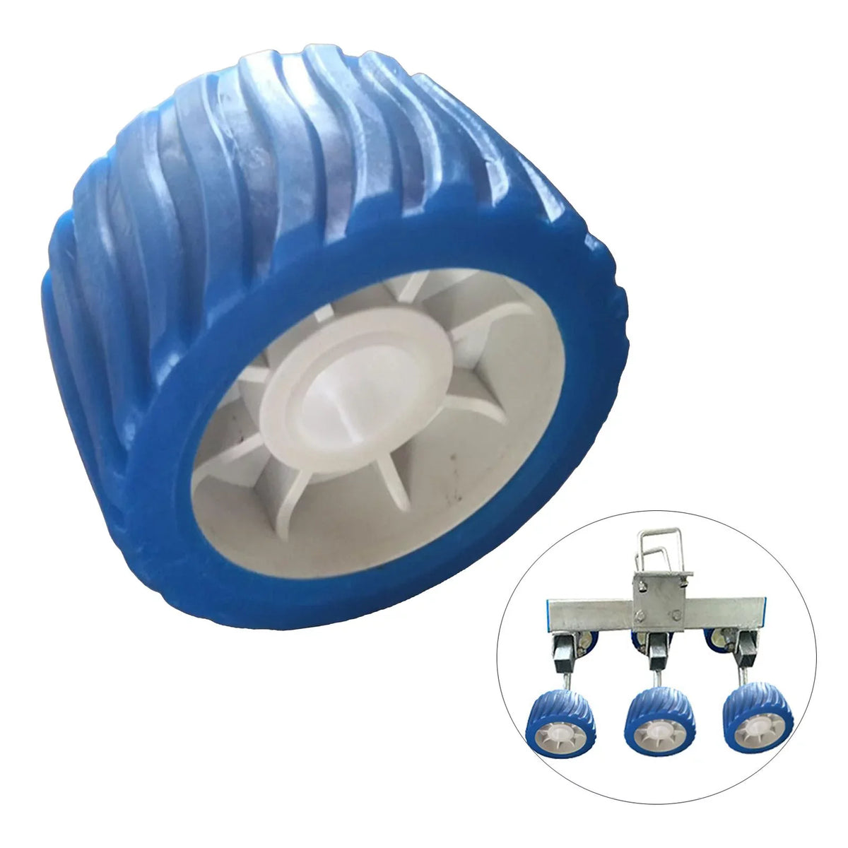 Replacement Boat Roller Roller 110x75x19mm New 6x Boat Ribbed Inflatable