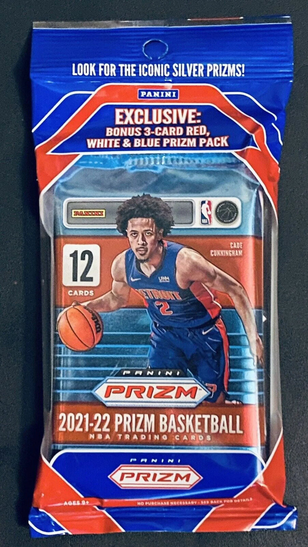 NBA IN Cards Cello Pack Panini Basketball SEALED HAND NEW Prizm 15 Fat 2021-22