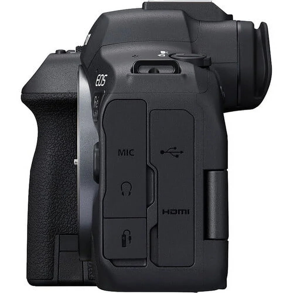 '+ f/4-7.1 LED Charger 64GB (5666C018) Software Photo + Light Case More x Corel Card + Mirrorless Memory LPE6 R6 2 + + Reader Canon Camera Lens EOS Battery 24-105mm II Mark + + Card External with +