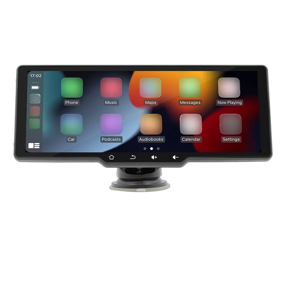 Car Camcorder, Recorder, Car Multilanguage Wireless Portable Support Player with CarPlay Camera Andoer Auto Car Video
