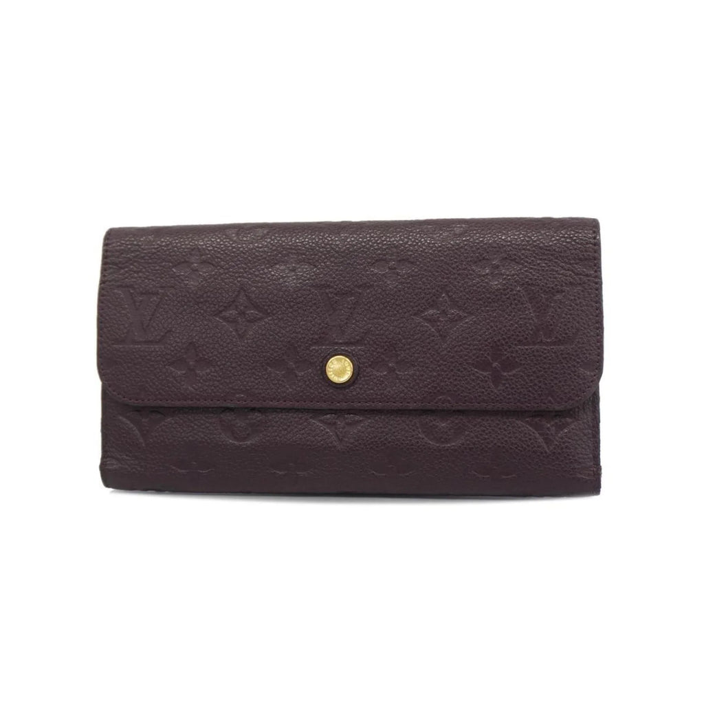 (Good) Monogram Ladies Virtuose Vuitton Long Louis Tri-fold Orb Wallet Portefeuille Empreinte M60294 Pre-Owned