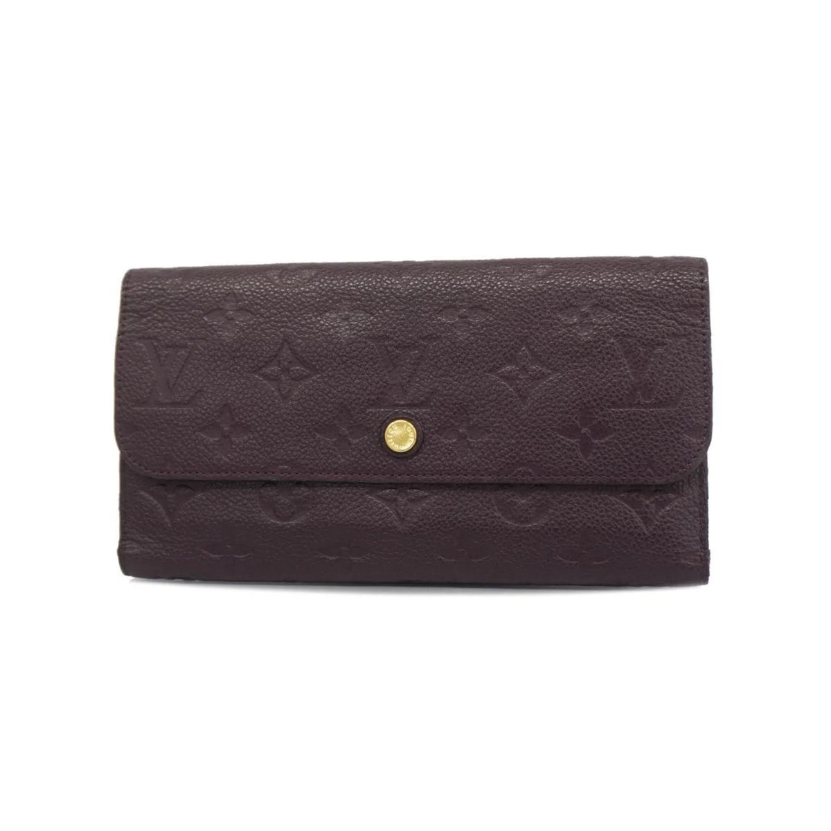 (Good) Monogram Ladies Virtuose Vuitton Long Louis Tri-fold Orb Wallet Portefeuille Empreinte M60294 Pre-Owned
