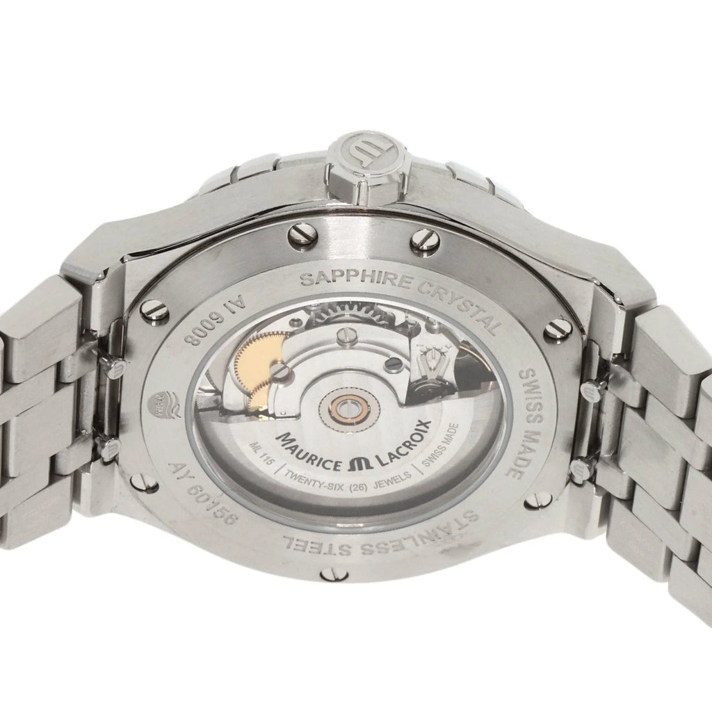 Watch Steel MAURICE (Good) AI6008 Men's Stainless SS LACROIX Icon Lacroix Maurice Pre-Owned