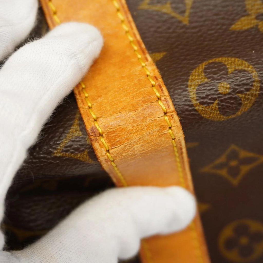 55 Keepall Bag M41424 (Good) Brown Louis Monogram Vuitton Boston Pre-Owned Women's Men's