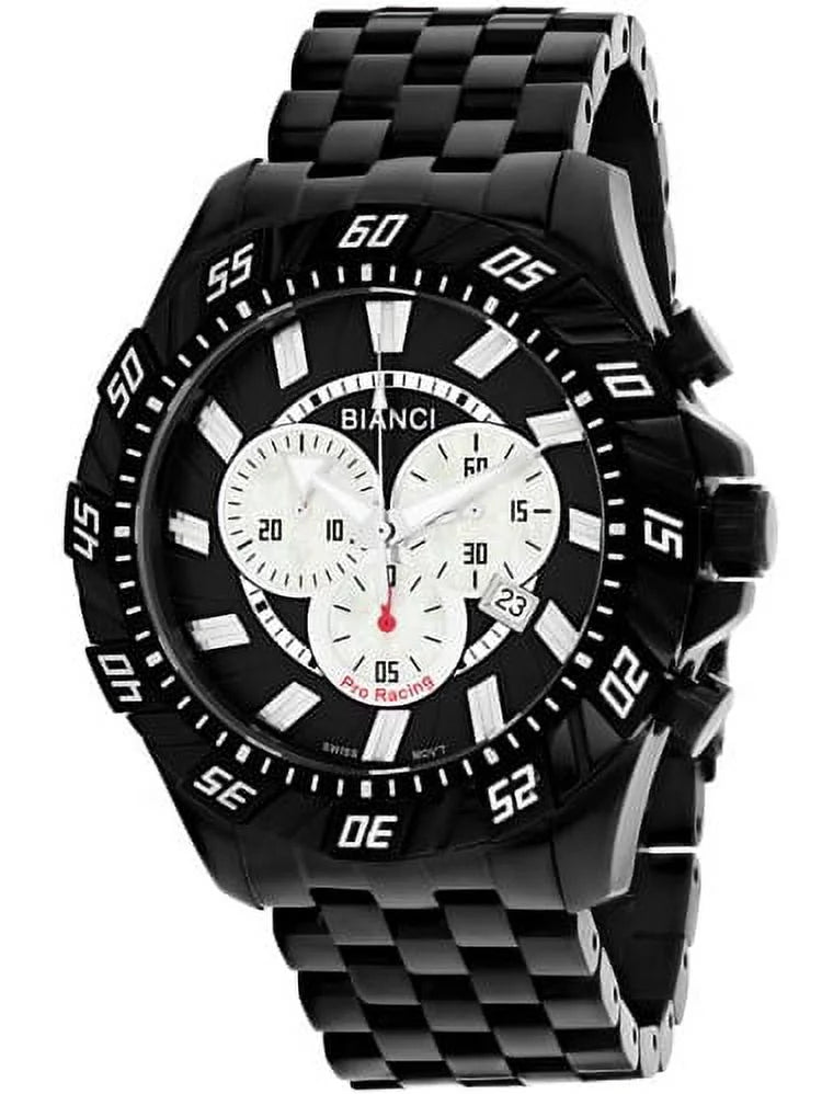 '- Watch RB70604 Dial Black Valencio Men's Roberto Bianci