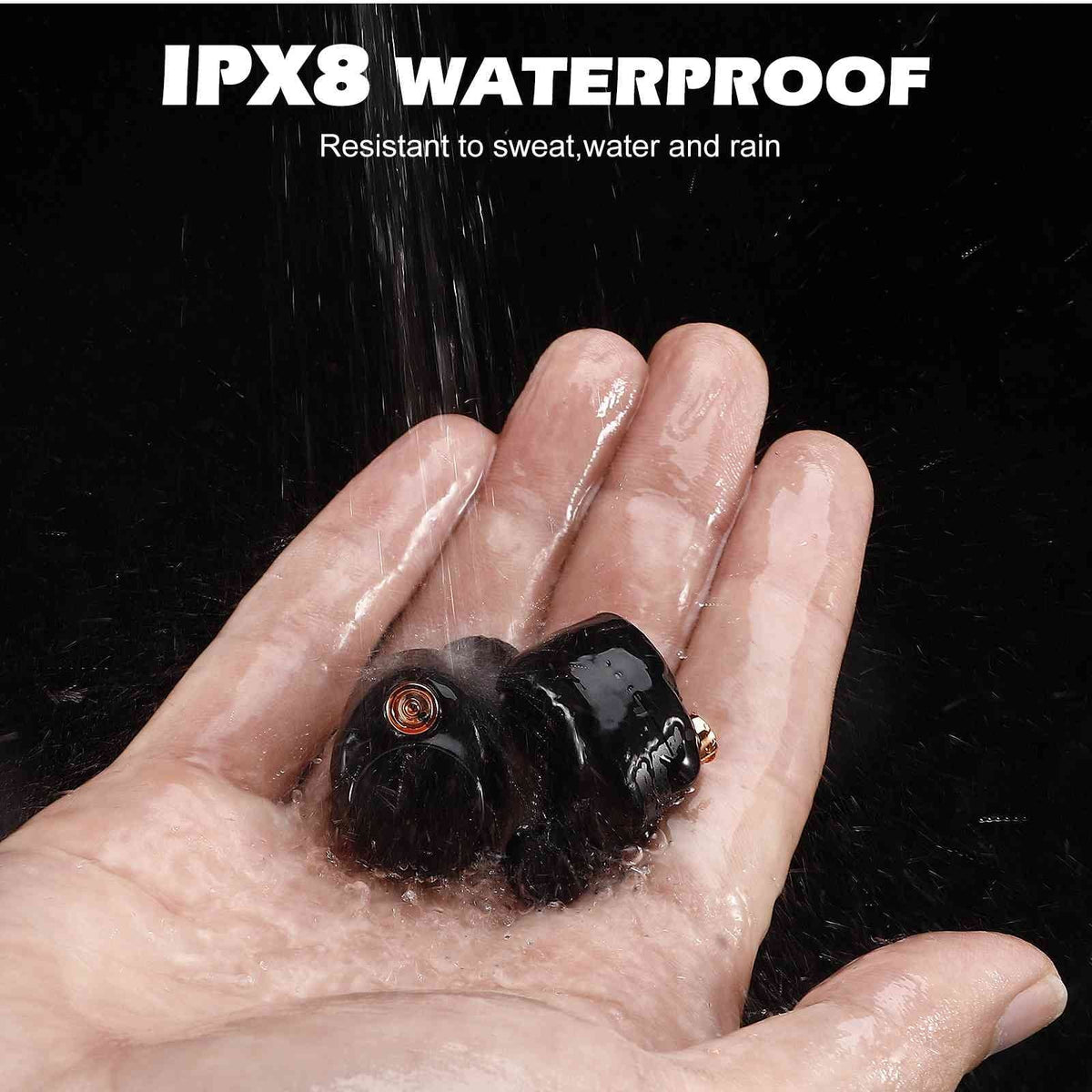 Bluetooth Charging Connection, + Black, Bluetooth Water Boost Compatible Bass with 5.2 Lenovo Case, UrbanX Tab V7 Dual Resistance, True Earbuds Connect, Balanced, Wireless IPX5