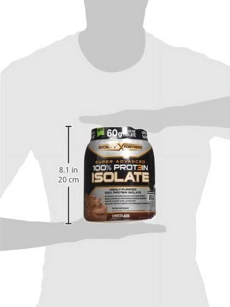 Gluten Advanced 1.5 Powder, Whey Free, Vary) Fortress (Packaging Chocolate, lbs Isolate Super Protein May Body