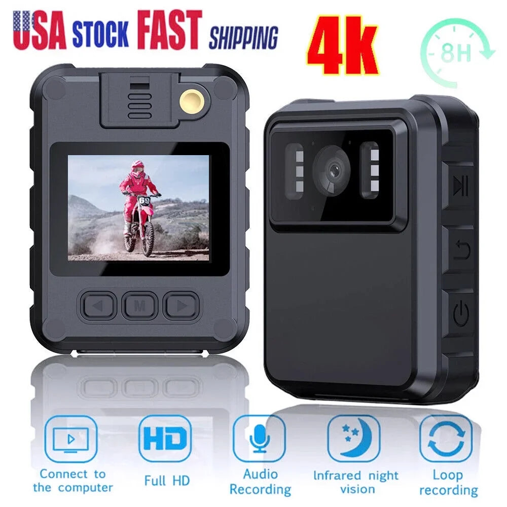 Night Body Connectivity Camera Vision and Camcorder 1080P JahyShow Audio Video WiFi - Mini DVR with