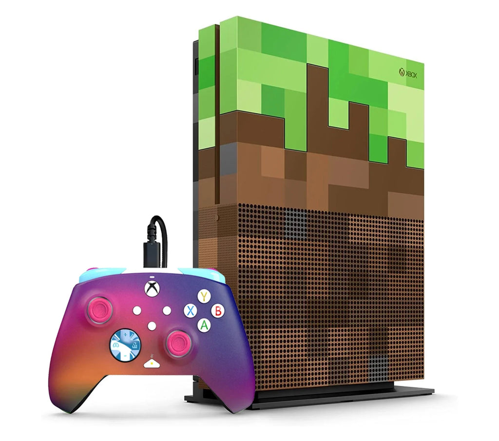 Console + One Limited Used Edition HDMI BOLT 1TB Bundle S Xbox Gaming AXTION Microsoft Minecraft