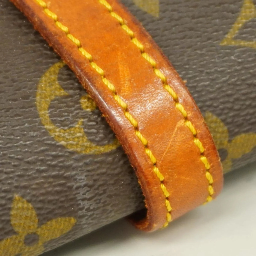 Bag M40646 Pre-Owned PM Chantilly Shoulder (Good) Brown Louis Monogram Ladies Vuitton